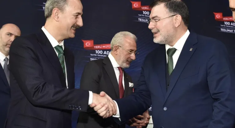 AK Parti İzmir İl Başkanı Bilal Saygılı, BMC Zırhlı Araç Teslimatına Katıldı