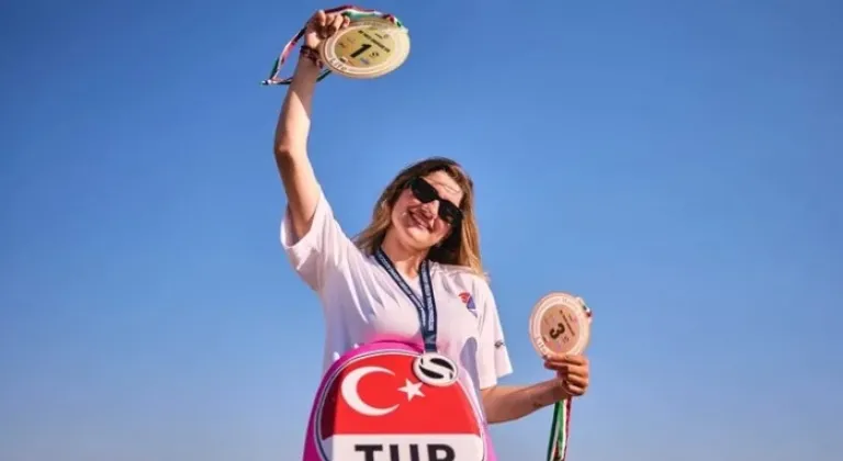 Genç Sporcu Derin Deniz Avrupa Şampiyonu Oldu