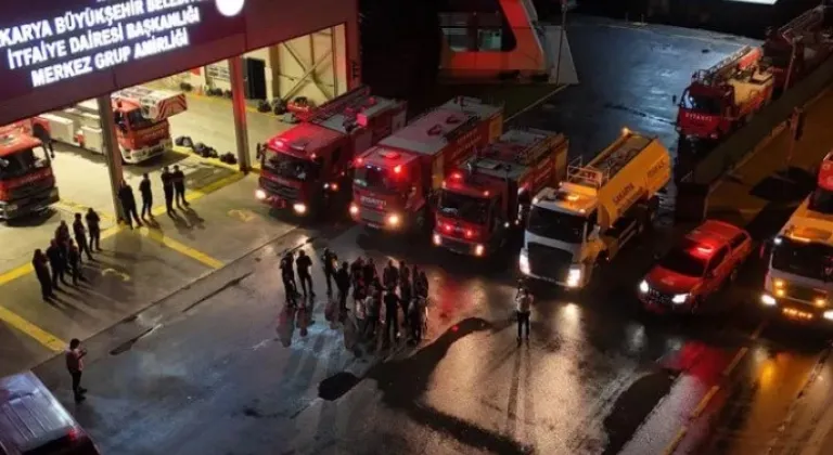 Manisa Orman Yangınına Sakarya’dan Yardım Eli